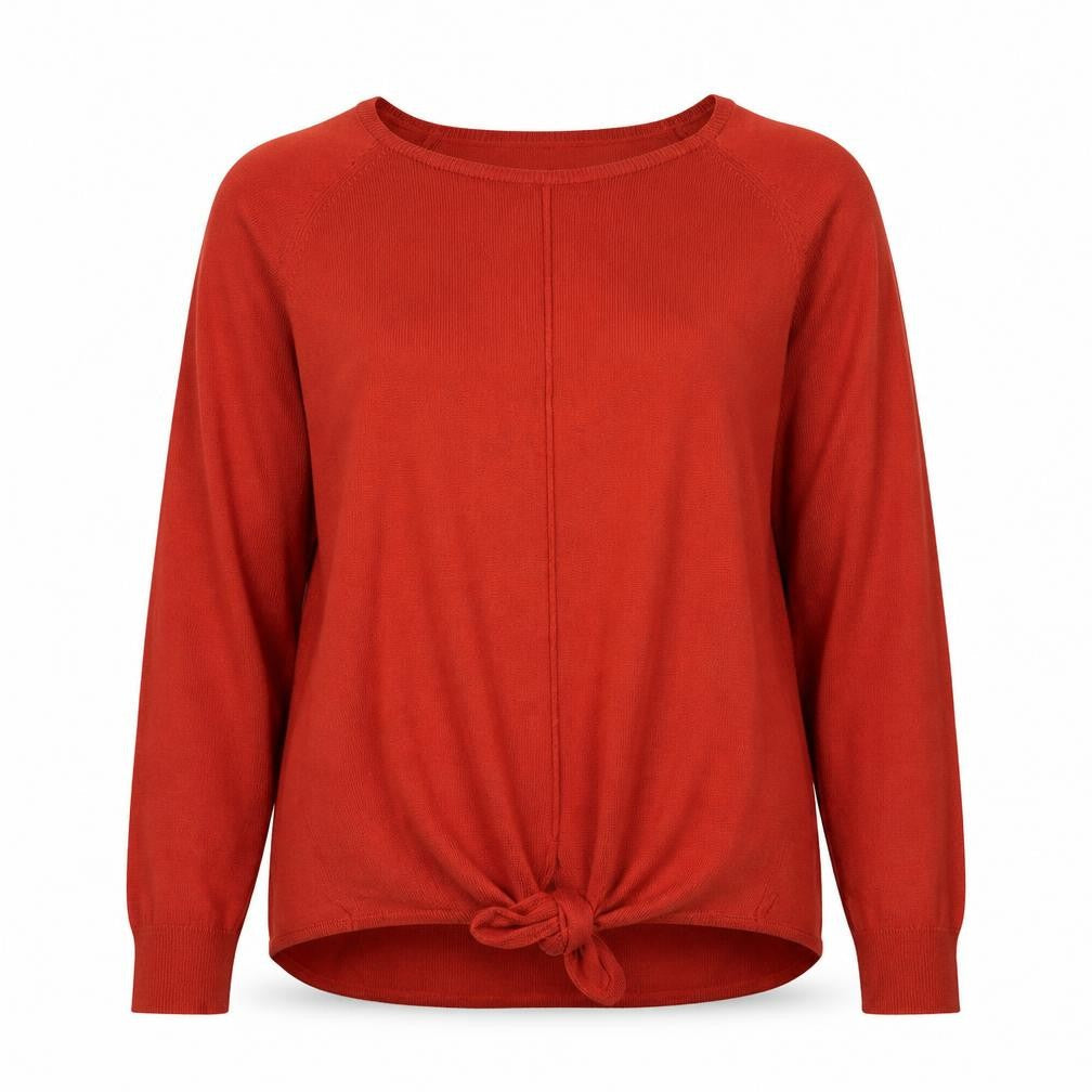 Womens UK Size M Marks and Spencer Red Pullover Jumper