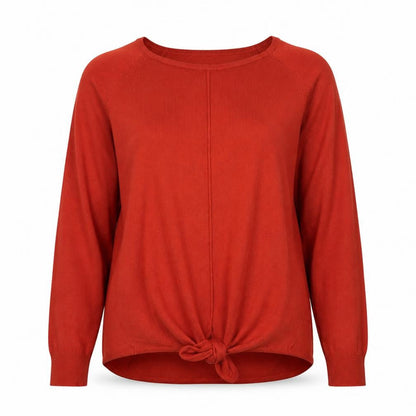 Womens UK Size M Marks and Spencer Red Pullover Jumper