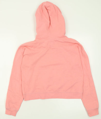 Womens UK Size 8 Jack Wills Pink Pullover Hoodie