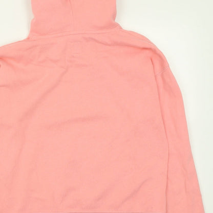 Womens UK Size 8 Jack Wills Pink Pullover Hoodie