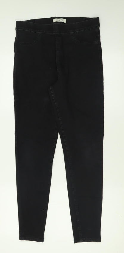 Womens UK Size 12 Marks and Spencer Regular Fit Jegging Black Trousers