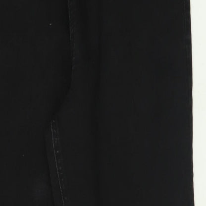 Womens UK Size 12 Marks and Spencer Regular Fit Jegging Black Trousers