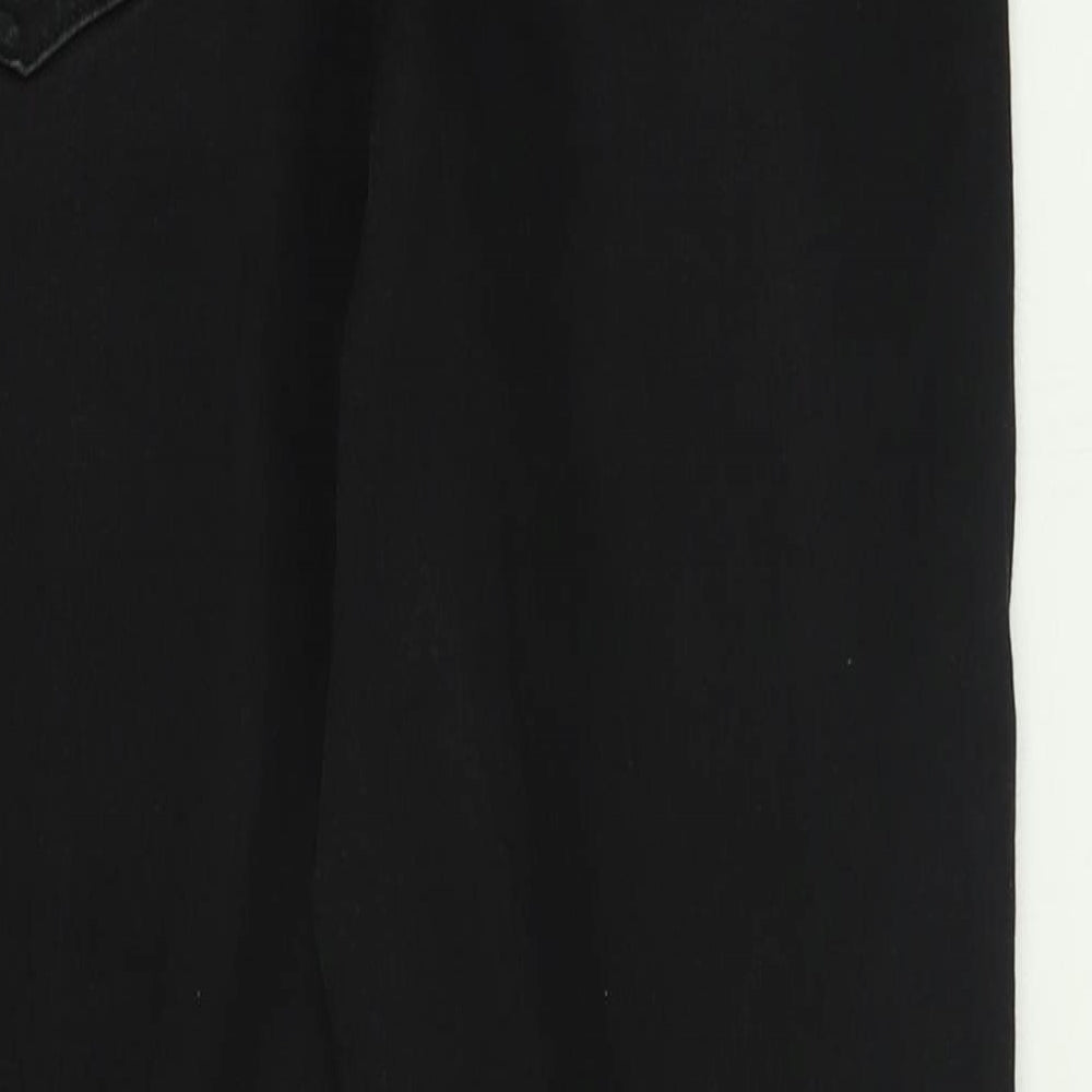 Womens UK Size 12 Marks and Spencer Regular Fit Jegging Black Trousers