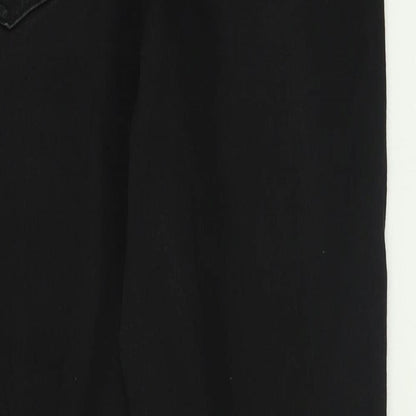 Womens UK Size 12 Marks and Spencer Regular Fit Jegging Black Trousers