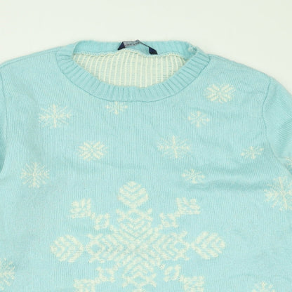 Womens UK Size M Store Twenty One Blue Pullover Jumper