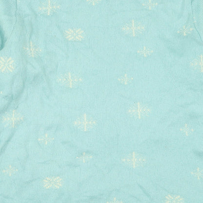 Womens UK Size M Store Twenty One Blue Pullover Jumper