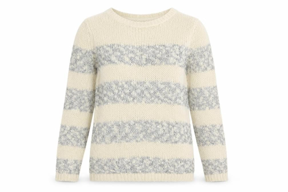 Womens UK Size 8 Topshop Ivory Pullover Jumper