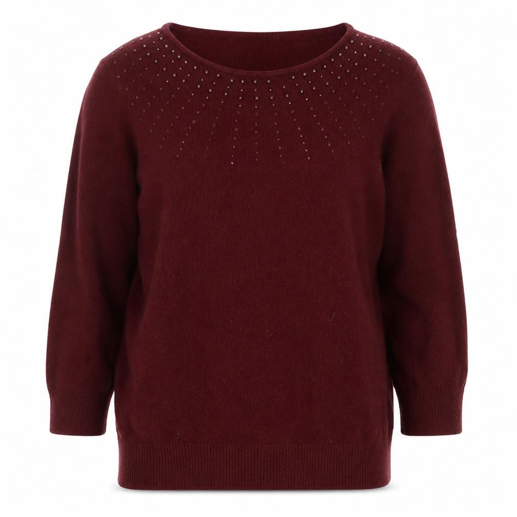 Womens UK Size M H&M Purple Pullover Jumper