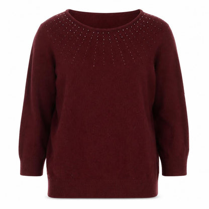 Womens UK Size M H&M Purple Pullover Jumper