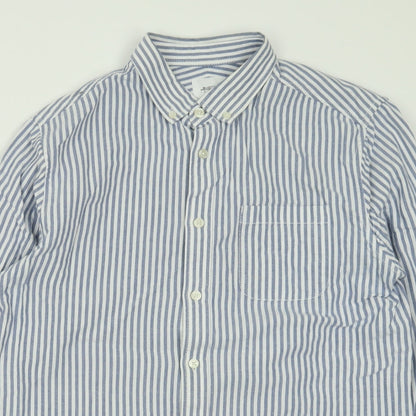 Mens UK Size M Burton Blue  Button-Up Long Sleeve Casual Shirt