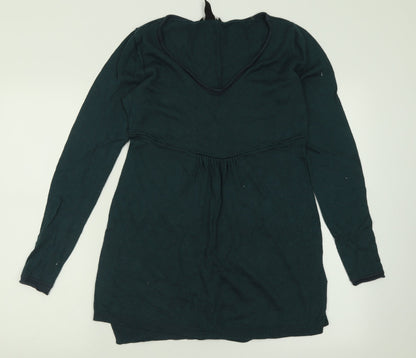 Womens UK Size M H&M Green Pullover Jumper