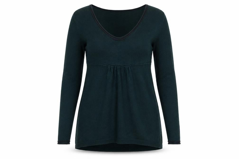 Womens UK Size M H&M Green Pullover Jumper