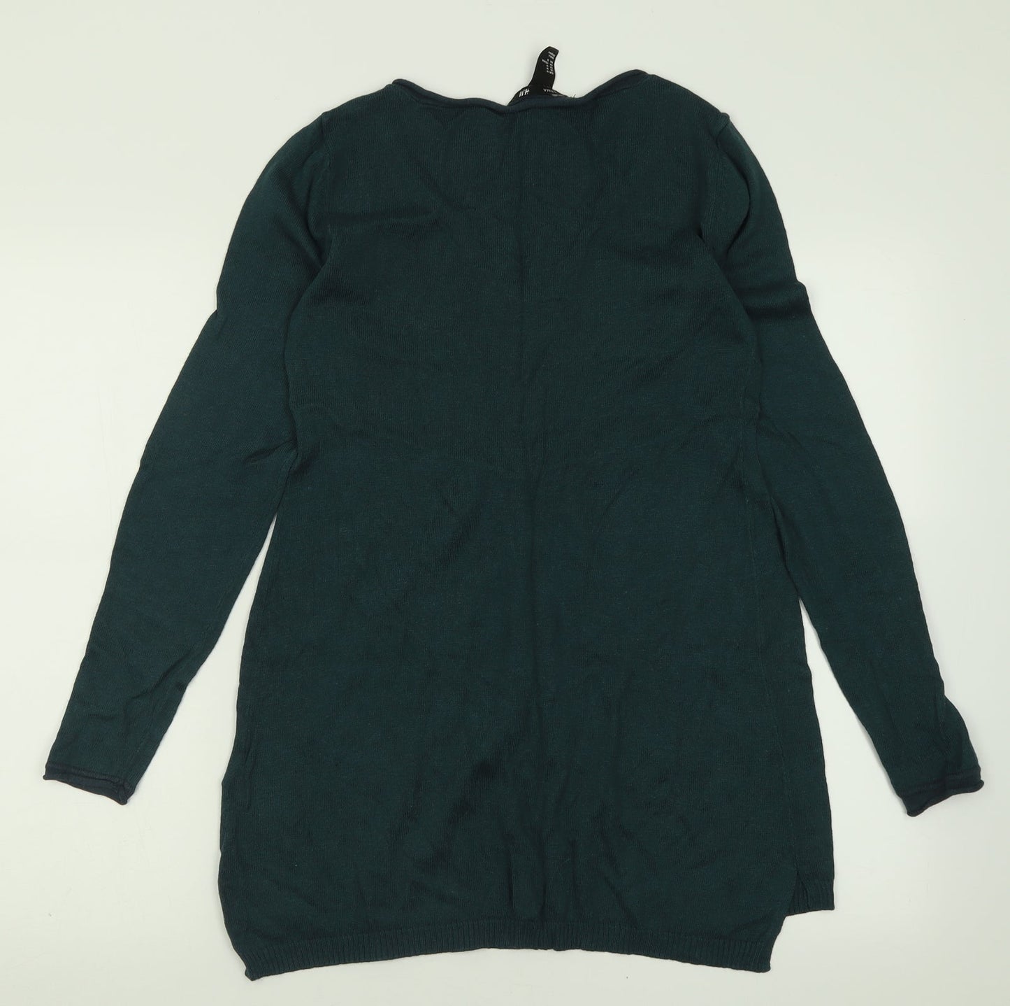Womens UK Size M H&M Green Pullover Jumper