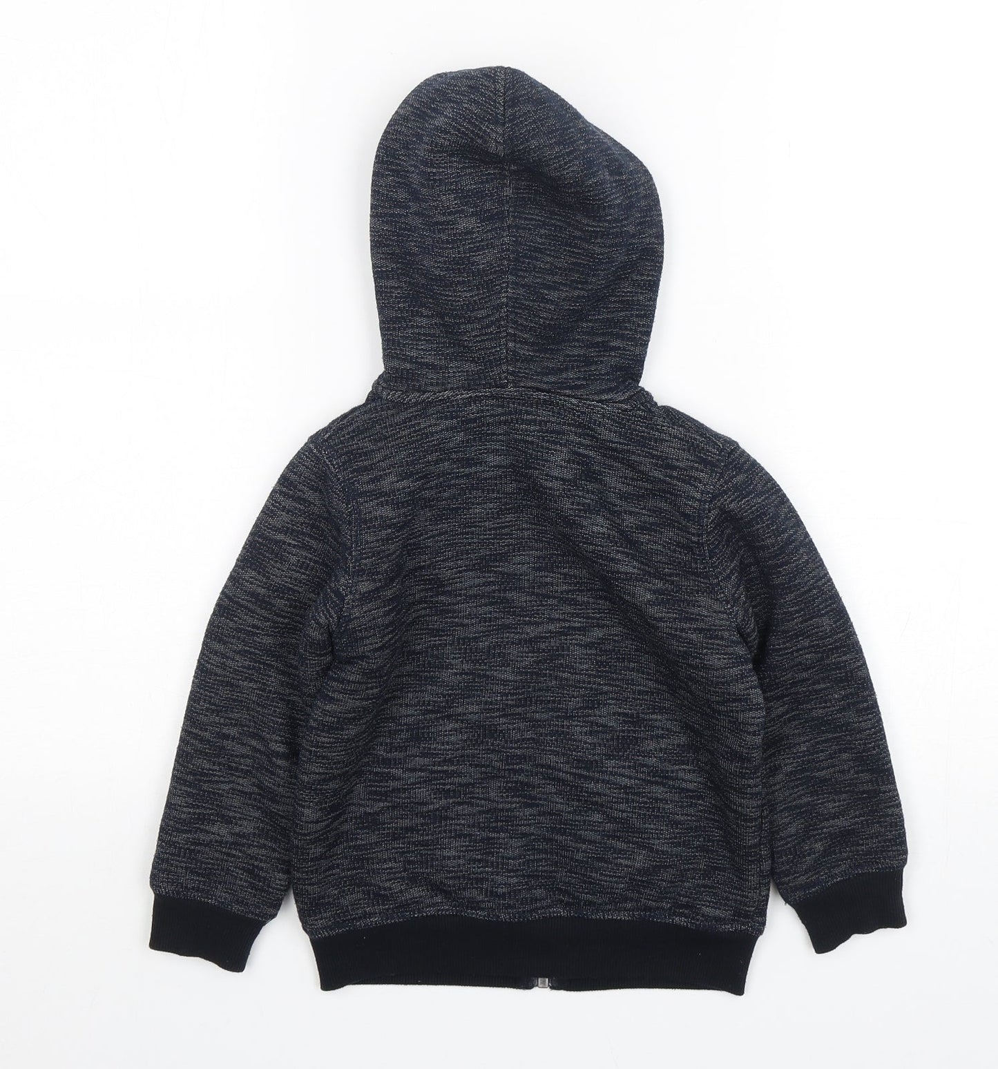 Palomino Boys Blue  Cotton Full Zip Hoodie Size 6 Years  Zip
