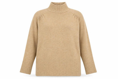 Womens UK Size M George Beige Pullover Jumper