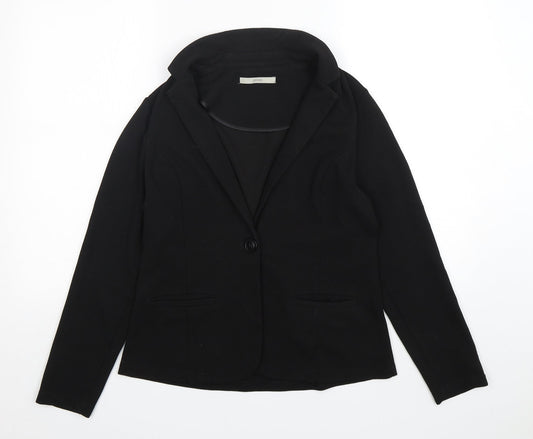 George Womens Black   Jacket Blazer Size 12  Button