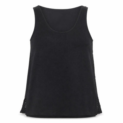 Womens UK Size S Dunnes Stores Black Basic Tank