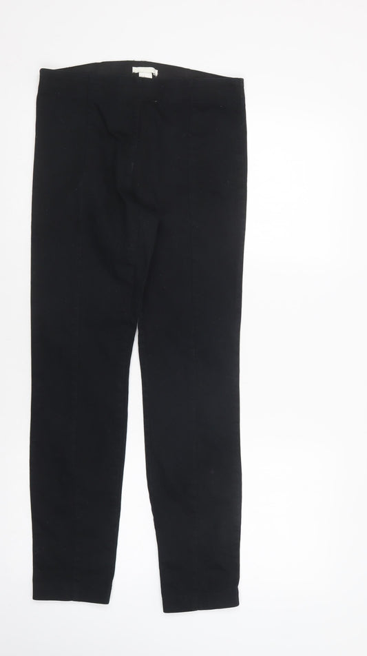 Womens UK Size 10 H&M Regular Fit Jegging Black Trousers