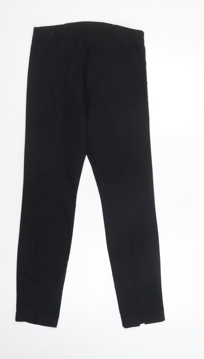Womens UK Size 10 H&M Regular Fit Jegging Black Trousers