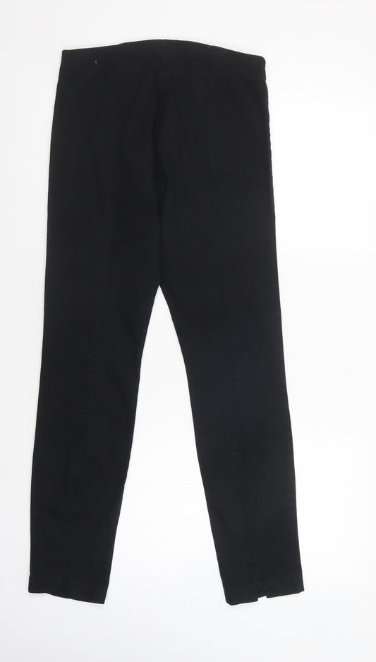Womens UK Size 10 H&M Regular Fit Jegging Black Trousers