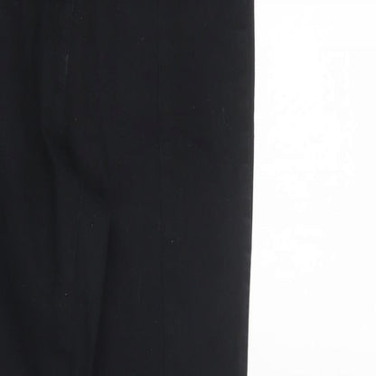Womens UK Size 10 H&M Regular Fit Jegging Black Trousers