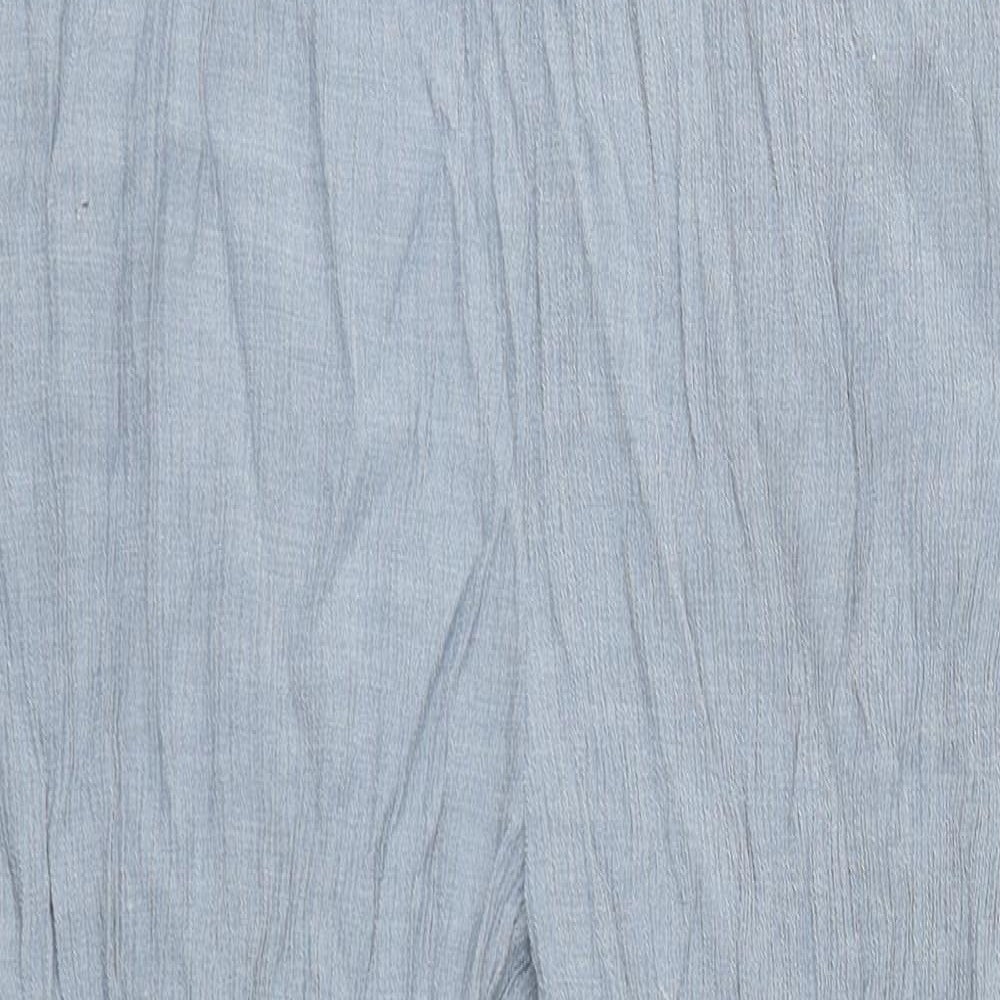 New Look Womens Blue  Polyester Trousers  Size 8 L22 in Regular