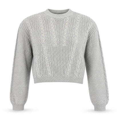 Womens UK Size S Primark Grey Pullover Jumper