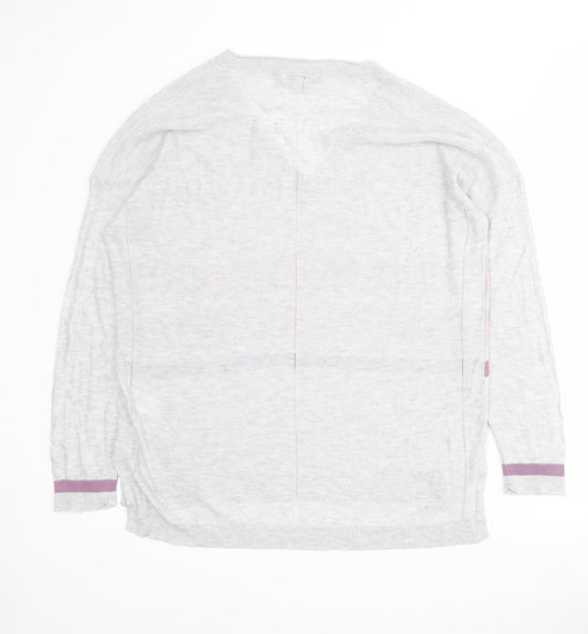 Womens UK Size 16 NEXT Grey Pullover Jumper