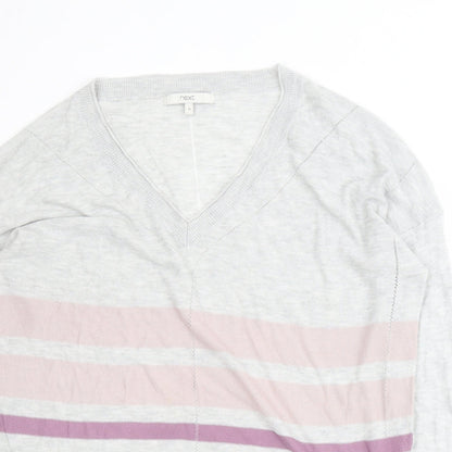 Womens UK Size 16 NEXT Grey Pullover Jumper