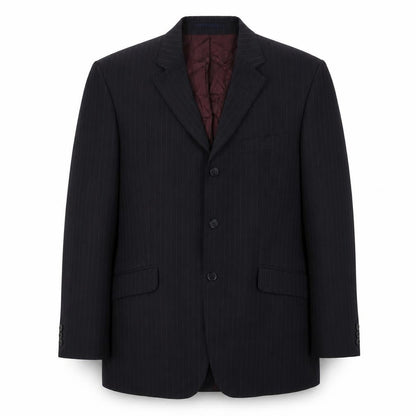 Mens UK Size 40 Jonathan Adams Regular Blue Suit Jacket