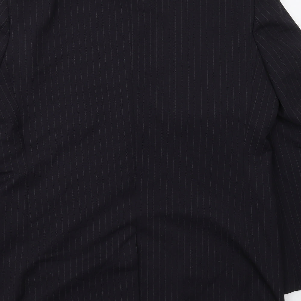 Mens UK Size 40 Jonathan Adams Regular Blue Suit Jacket