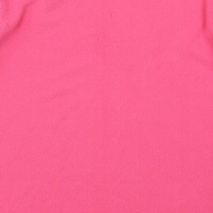 Heather Valley Womens Pink V-Neck  Viscose Pullover Jumper Size 12   - Flowers