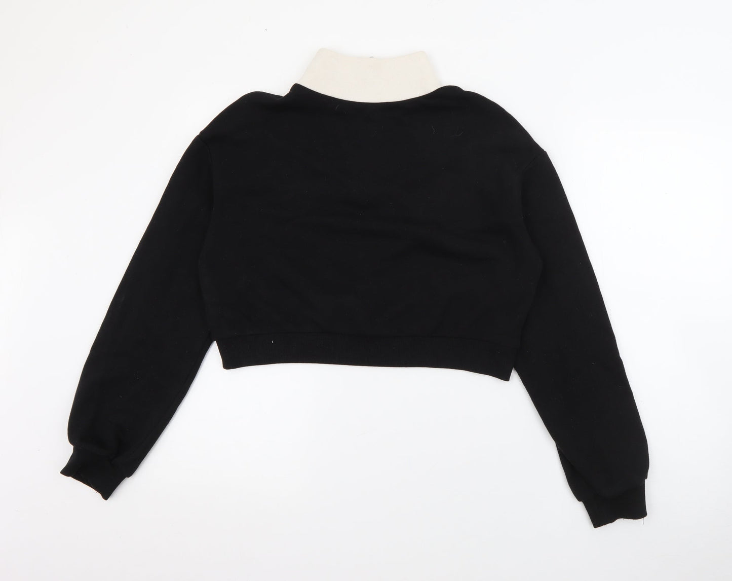 Womens UK Size XS H&M Black Pullover Jumper