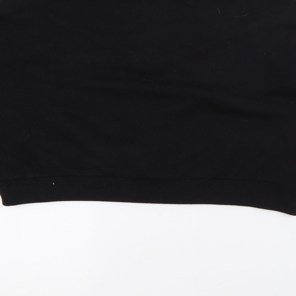 Womens UK Size XS H&M Black Pullover Jumper