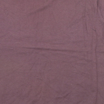 your 6th sense  Womens Purple Round Neck  Cotton Pullover Jumper Size M