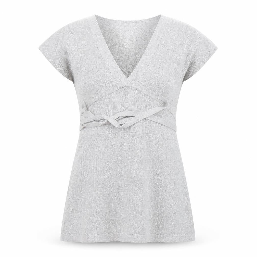 Womens UK Size 14 New Look Grey Pullover Jumper