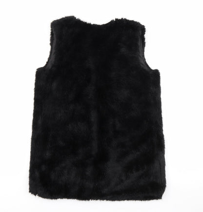 New Look Womens Black   Gilet Jacket Size 10