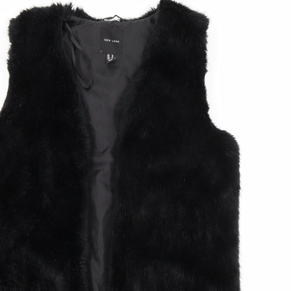 New Look Womens Black   Gilet Jacket Size 10