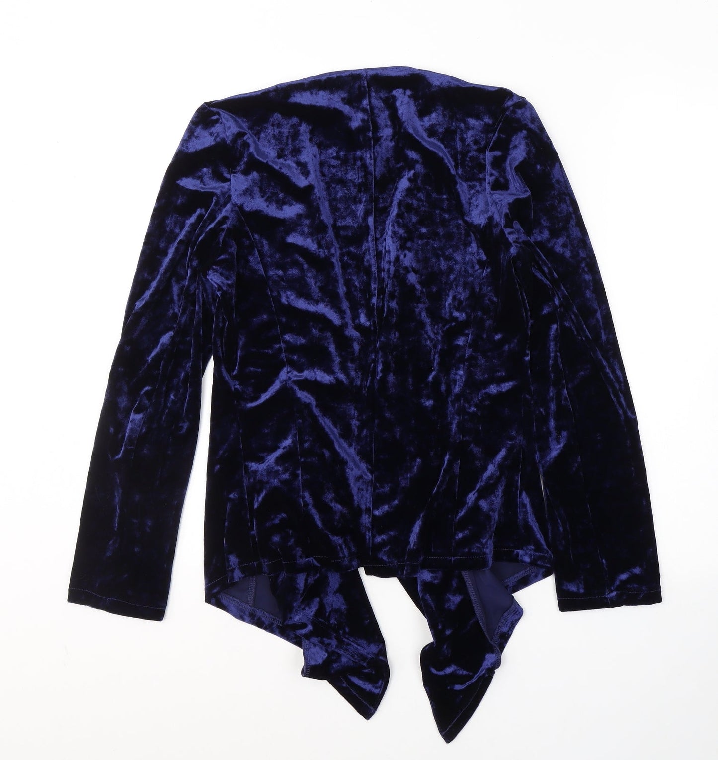 Avon Womens Blue V-Neck  Polyester Cardigan Jumper Size 10