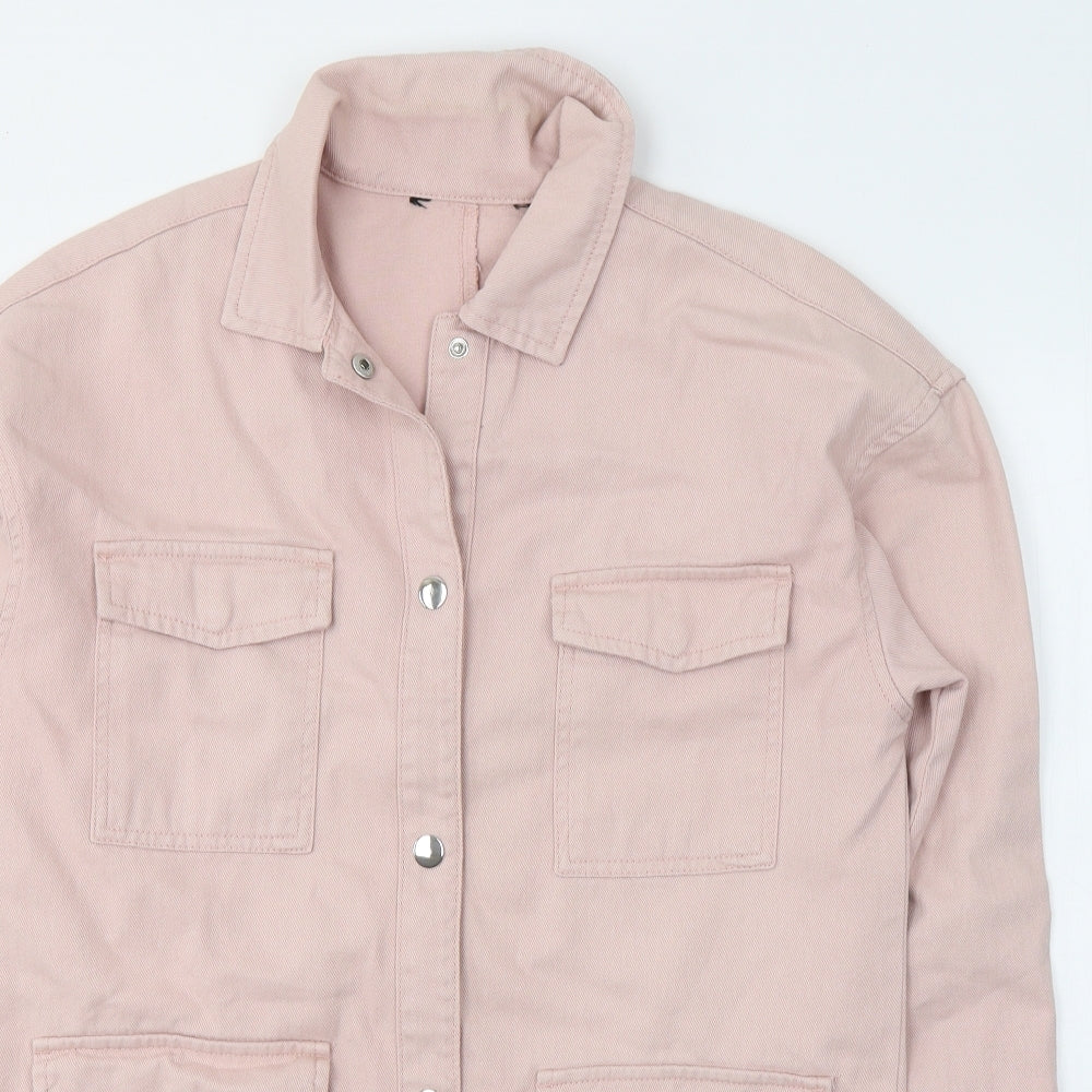 Womens UK Size XS Dunnes Stores Pink Jacket