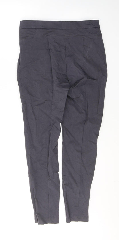 Womens UK Size 14 Marks and Spencer Regular Fit  Grey Trousers