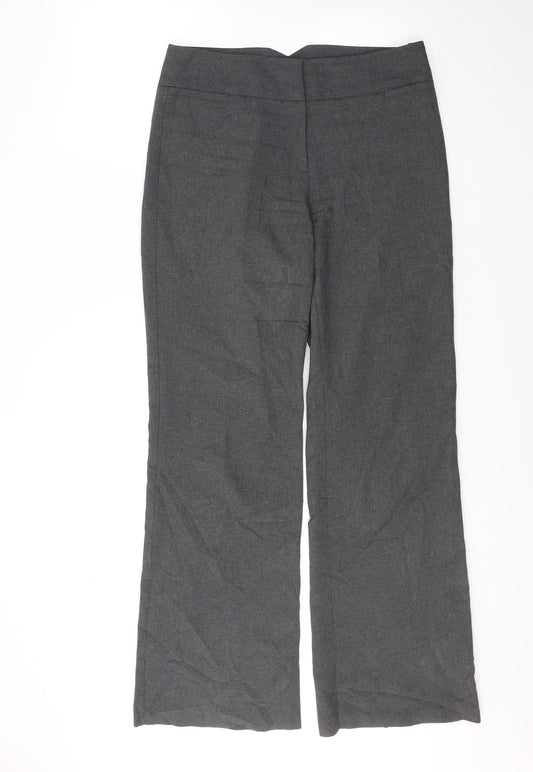 Womens UK Size 10 Atmosphere Regular Fit  Grey Trousers