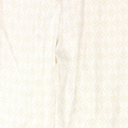 Womens UK Size 10 H&M Regular Fit Skinny Ivory Jeans