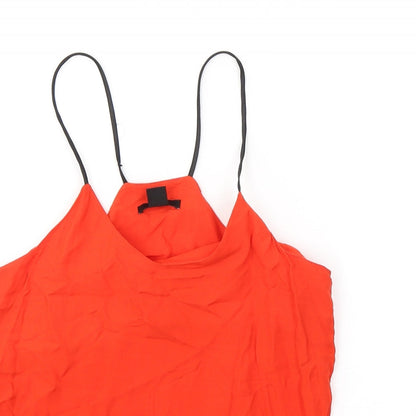 Womens UK Size 6 H&M Red Camisole Tank