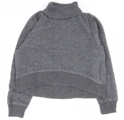 Womens UK Size S Zara Grey Pullover Jumper