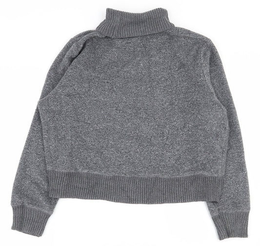 Womens UK Size S Zara Grey Pullover Jumper