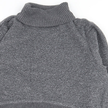 Womens UK Size S Zara Grey Pullover Jumper