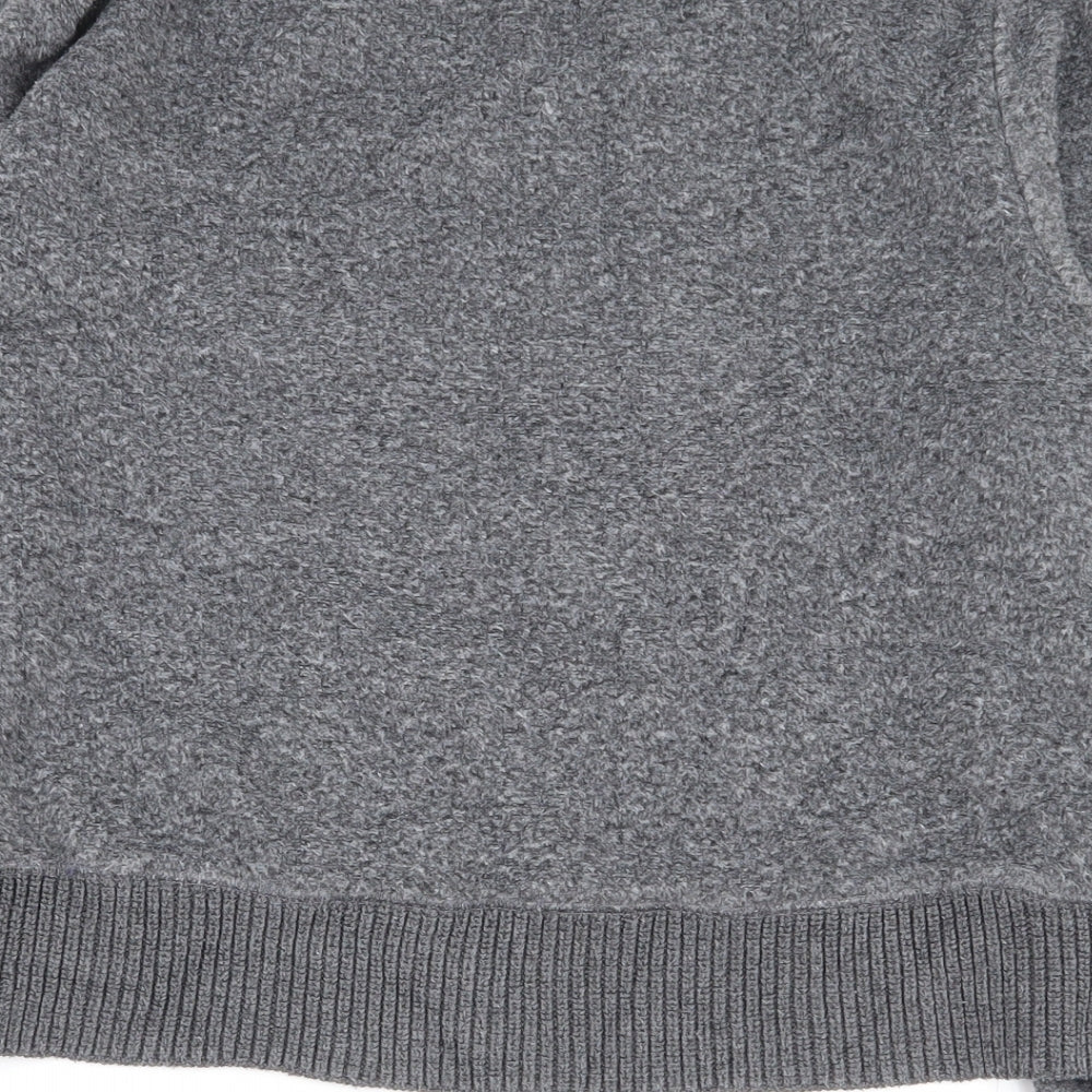 Womens UK Size S Zara Grey Pullover Jumper
