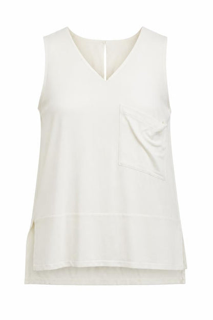 Womens UK Size 12 NEXT Ivory Basic Blouse