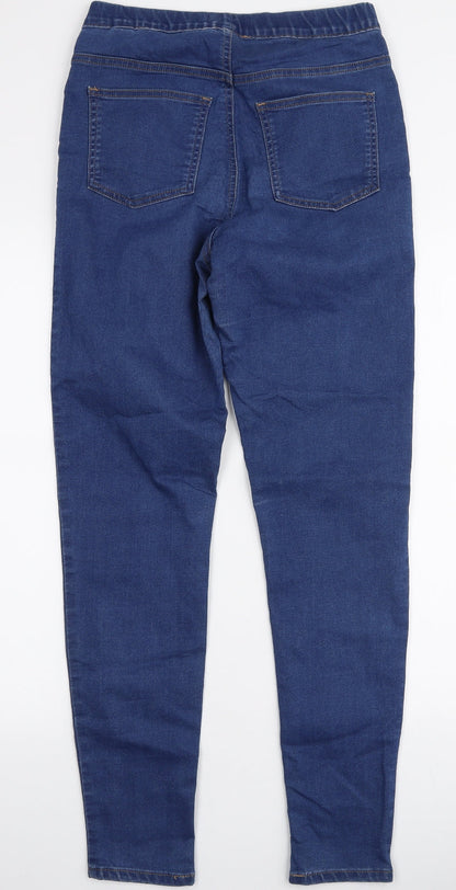 Womens UK Size 10 Marks and Spencer Slim Fit Jegging Blue Jeans